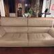 Roche Bobois leather three-seater sofa