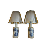 Pair of Royal Copenhagen & Fog & Mørup desk lamps — 1960s