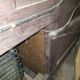 Old refrigerated cabinet