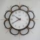 Horloge Vedette fer et laiton années 70