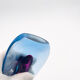 Soliflore Murano Flavio Poli Sommerso Blue Violet 30cm 479g