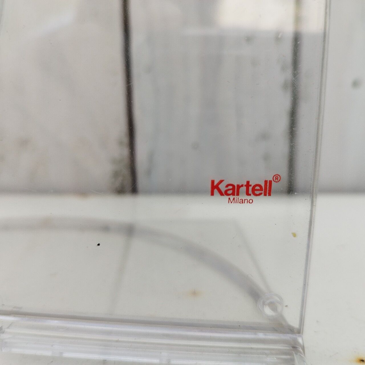 Table lamp Kartell model take, trendy design
