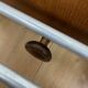 Wooden wall-mounted coat rack and hat rack, 1960/70