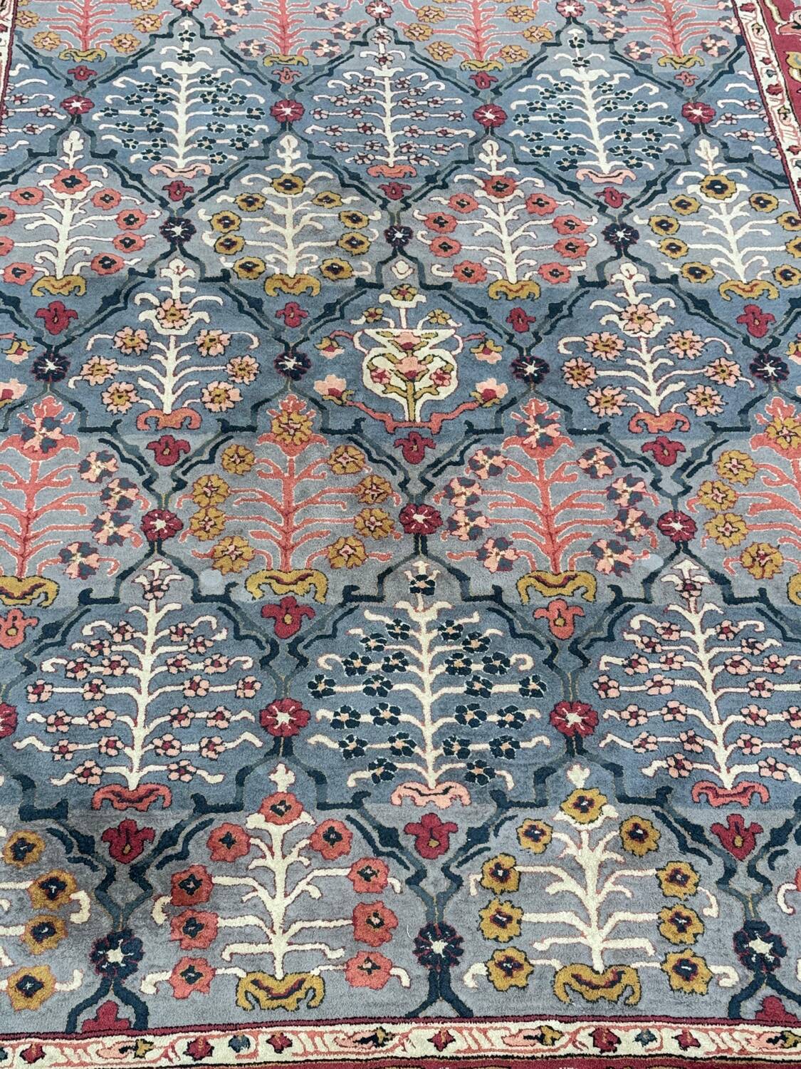 Tapis vintage Tetex Kirman – 295 x 196 cm