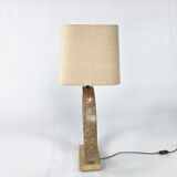 Marble look resin lamp, 1970s