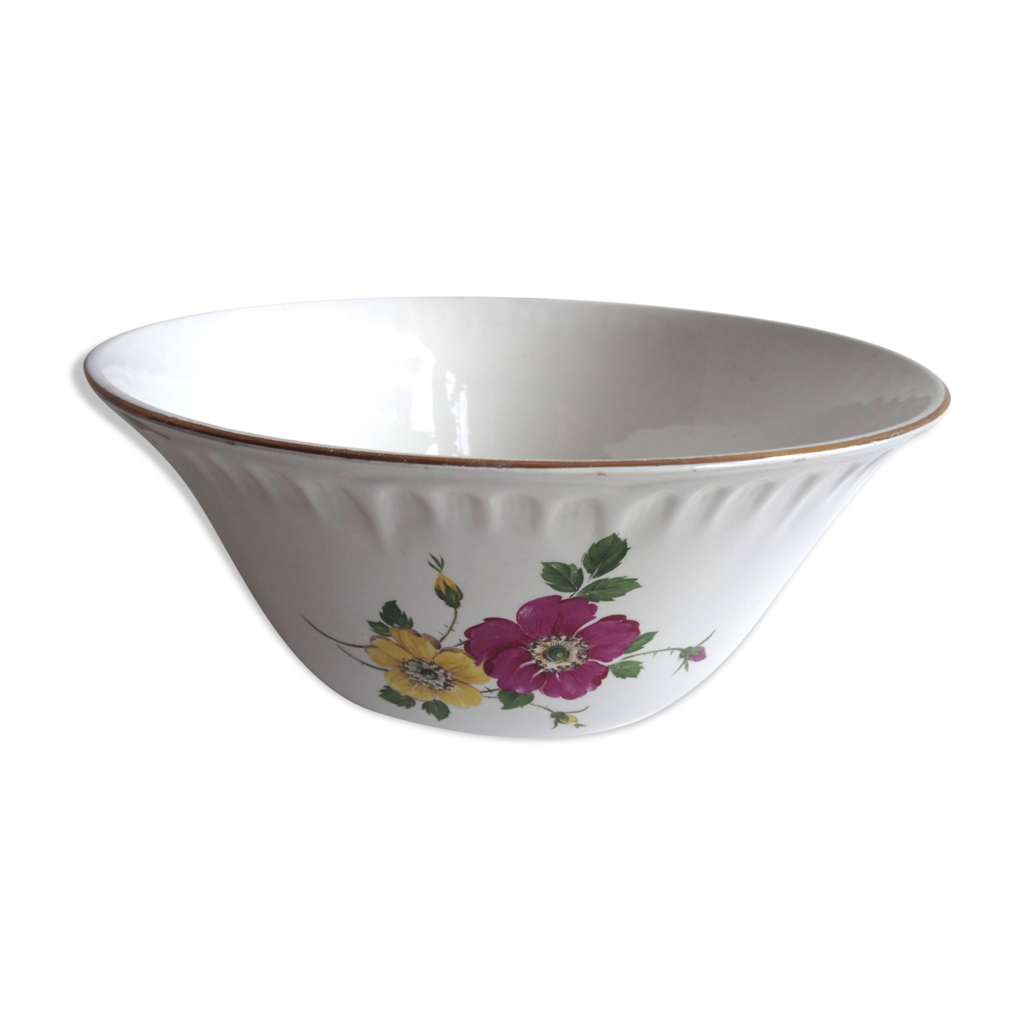 Salad bowl Digoin & Sarreguemines