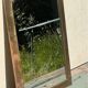 Vintage brass mirror – In the style of Odoux (1960s)
