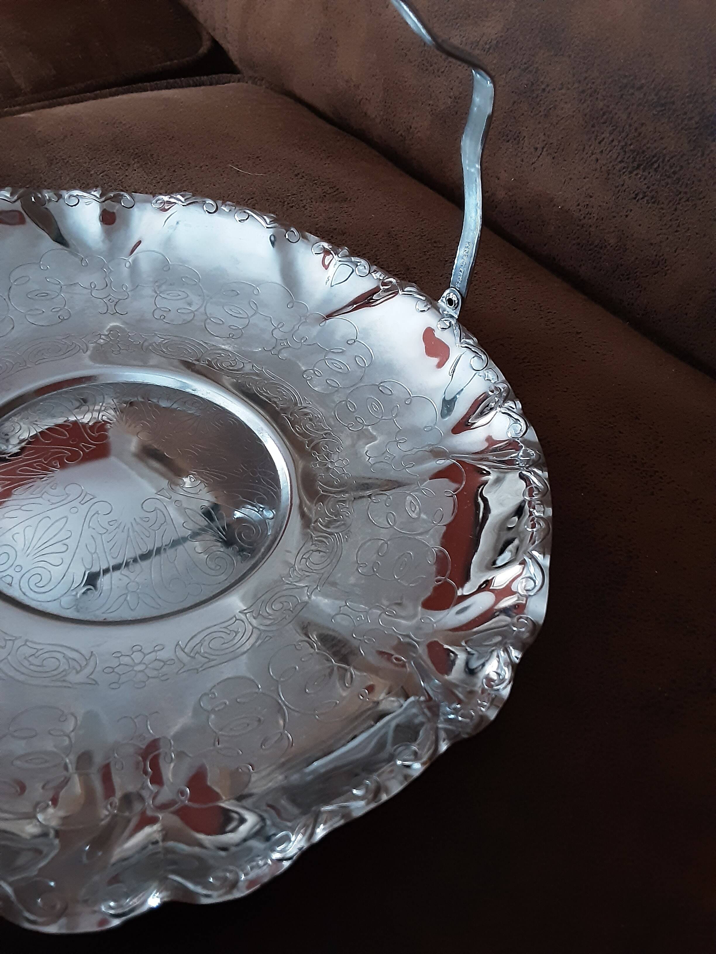 Vintage metal basket