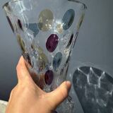 Bohemian glass vase Borske Sklo Nemo Pitcher by Max Kannegiesser