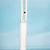 Minimalist floor lamp cascade space age white