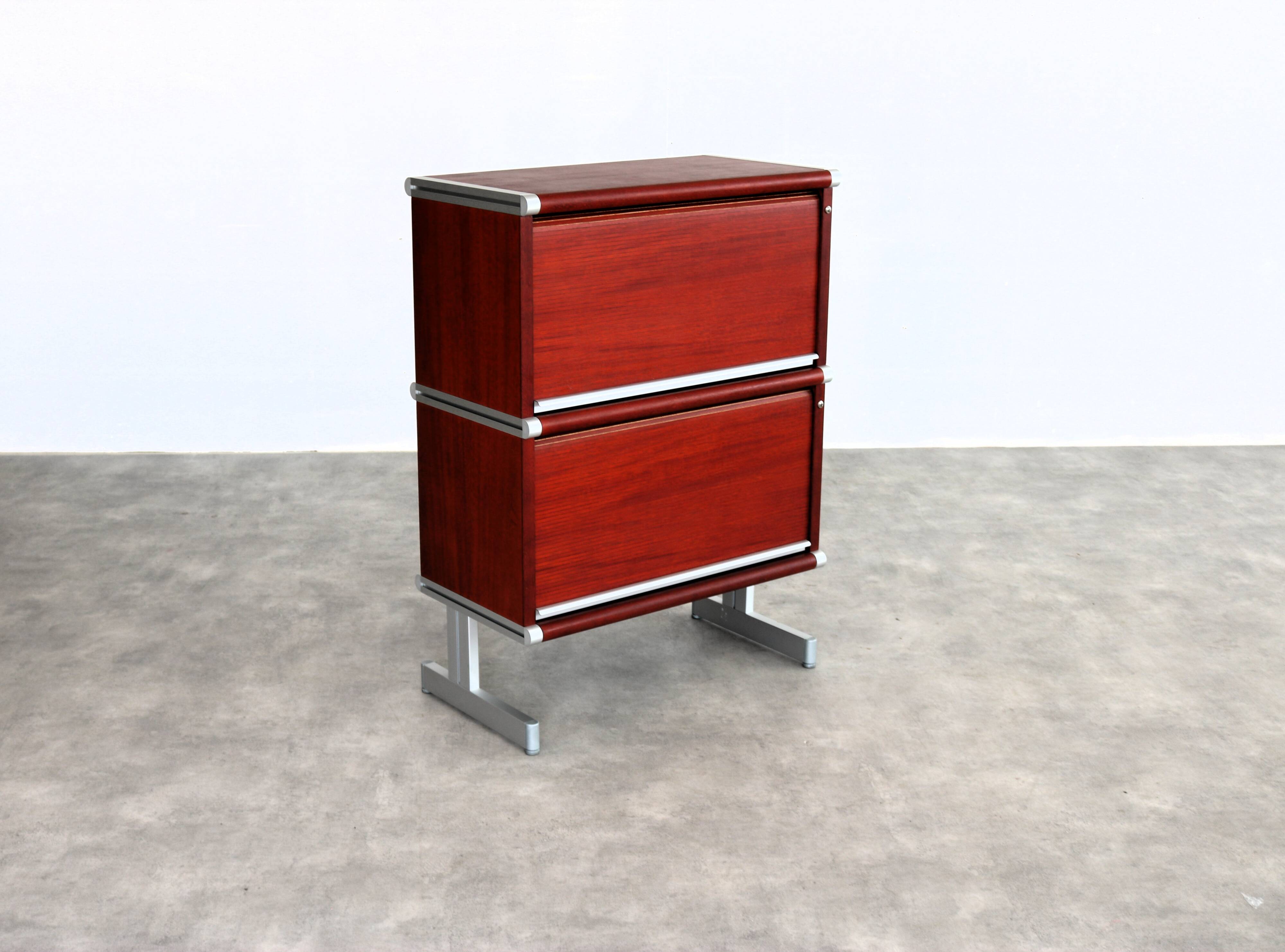 Vintage double filing cabinet | cabinet | office furniture | 1970s