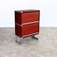 Classeur double vintage | armoire | mobilier de bureau | années 1970