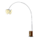 Lampadaire Arco « Pac-Man » par Superstudio pour Poltronova, 1970