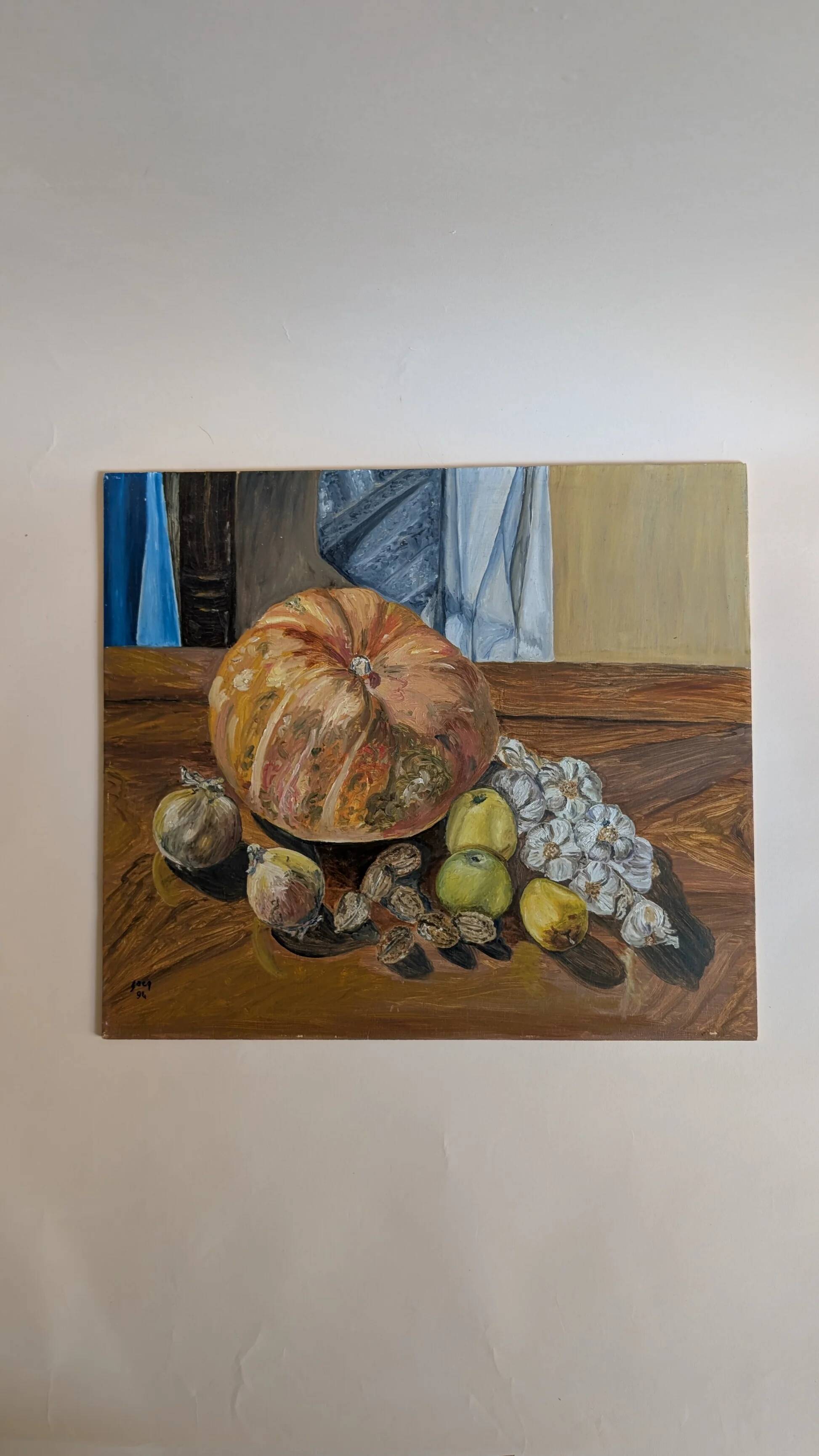 Still life – Oil on wood
