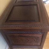 Africain coffre in wenge
