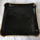 Antique underside in black ceramic enamelled modern and colorful décor