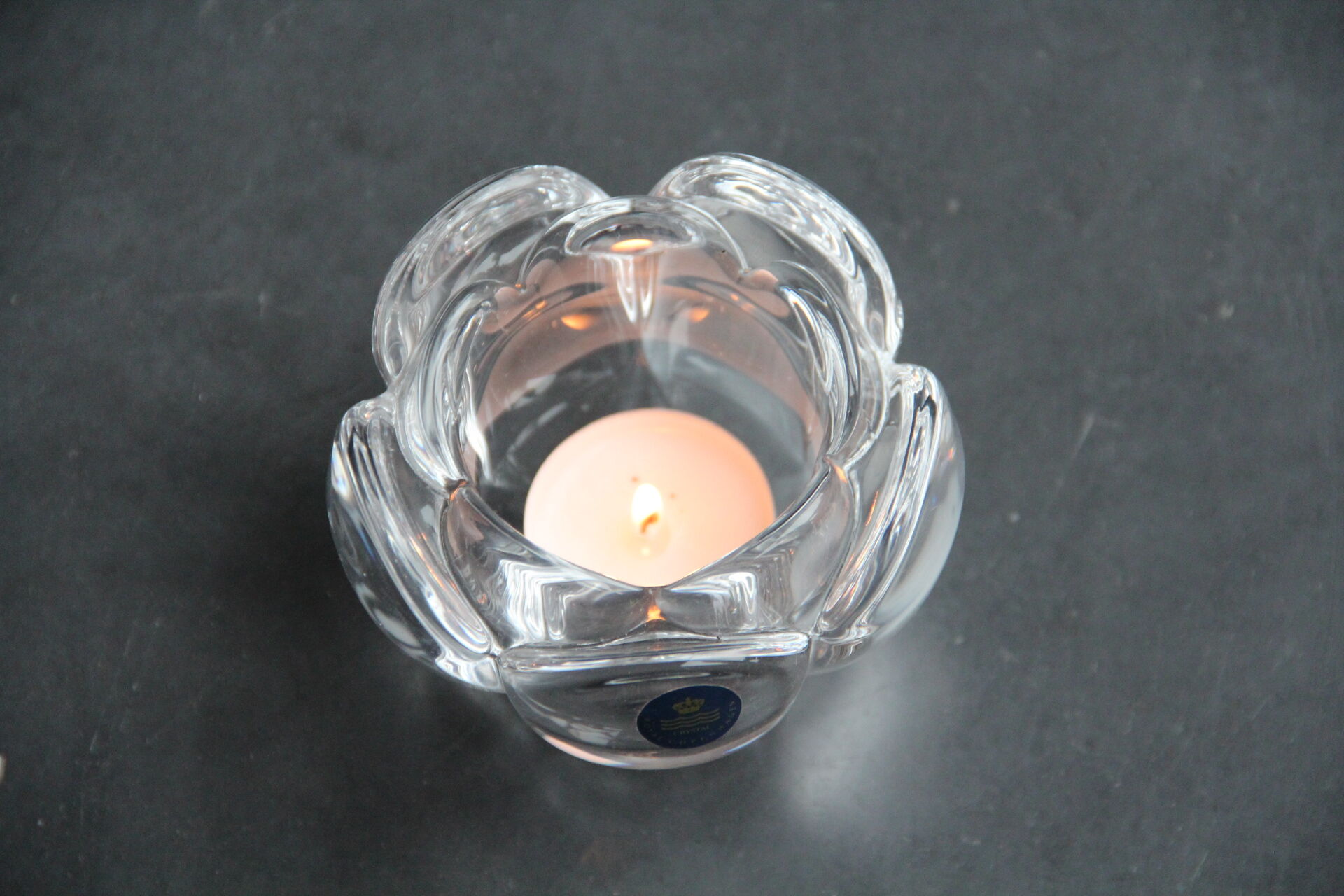 Lotus candlestick design Torben Jorgensen