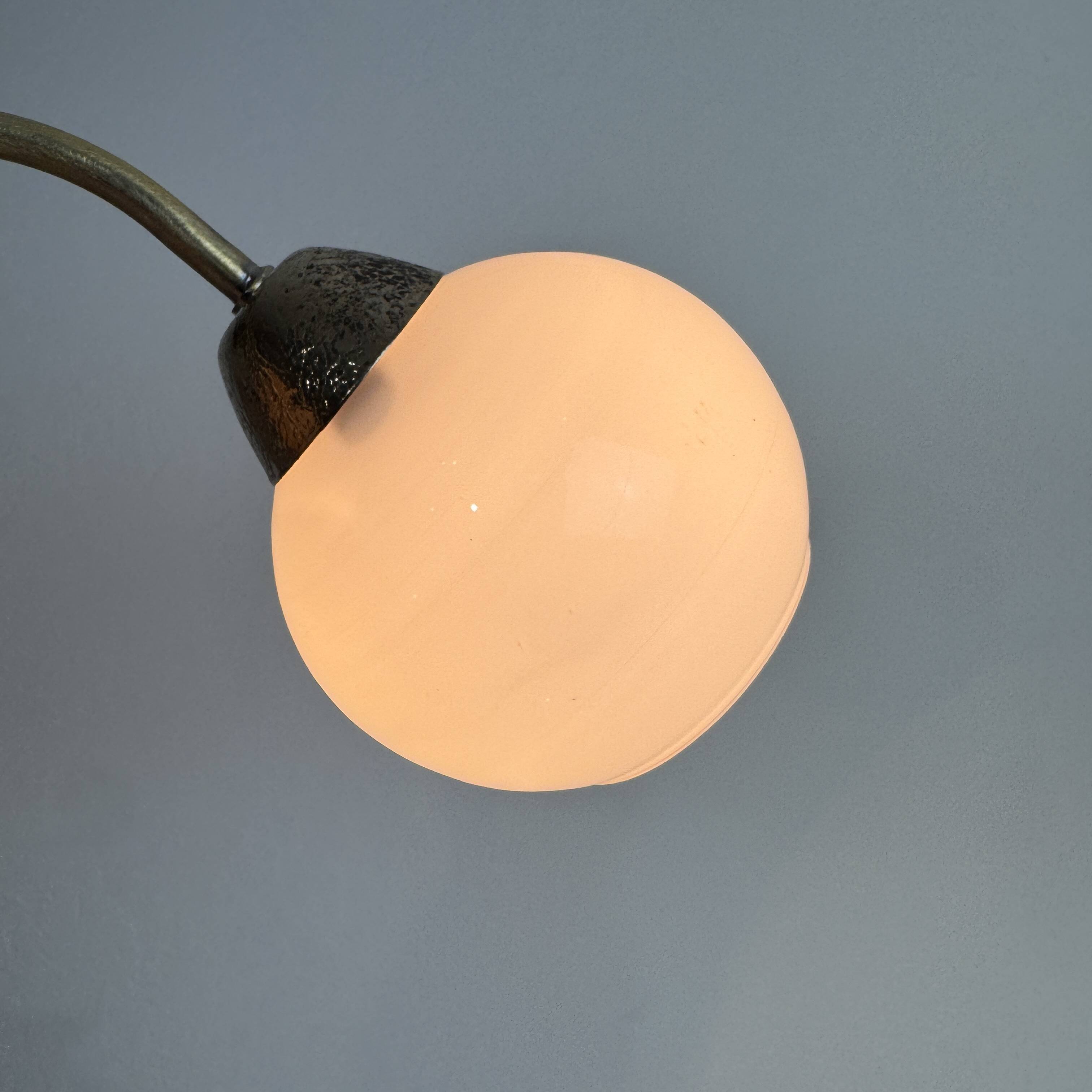 Vintage opaline wall light