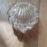 Art deco shell crystal jewelry box