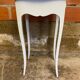 Louis xv style nightstand table wood drawer side vintage