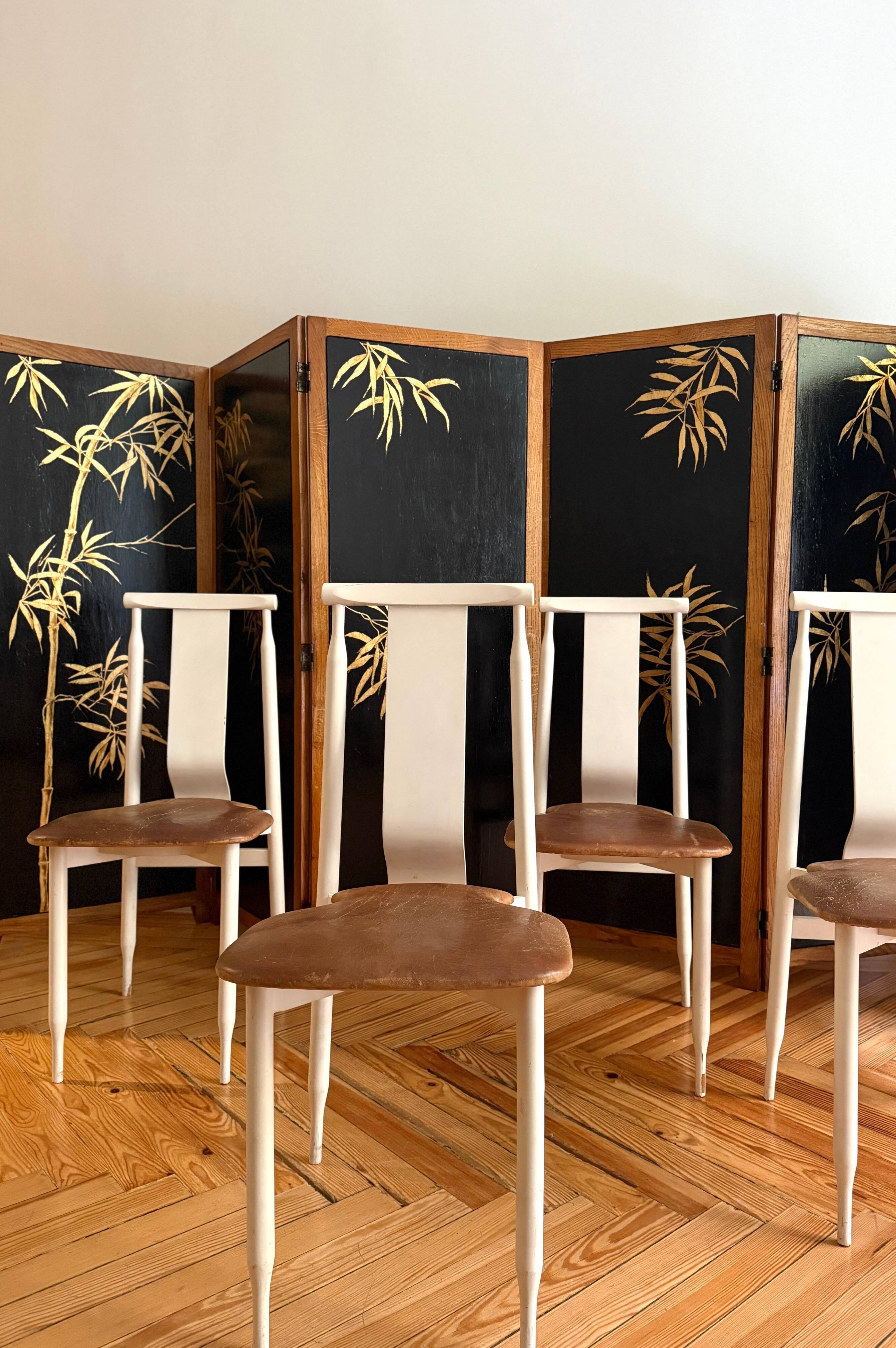 Lierna'' chairs by Achille and Pier Giacomo Castiglioni