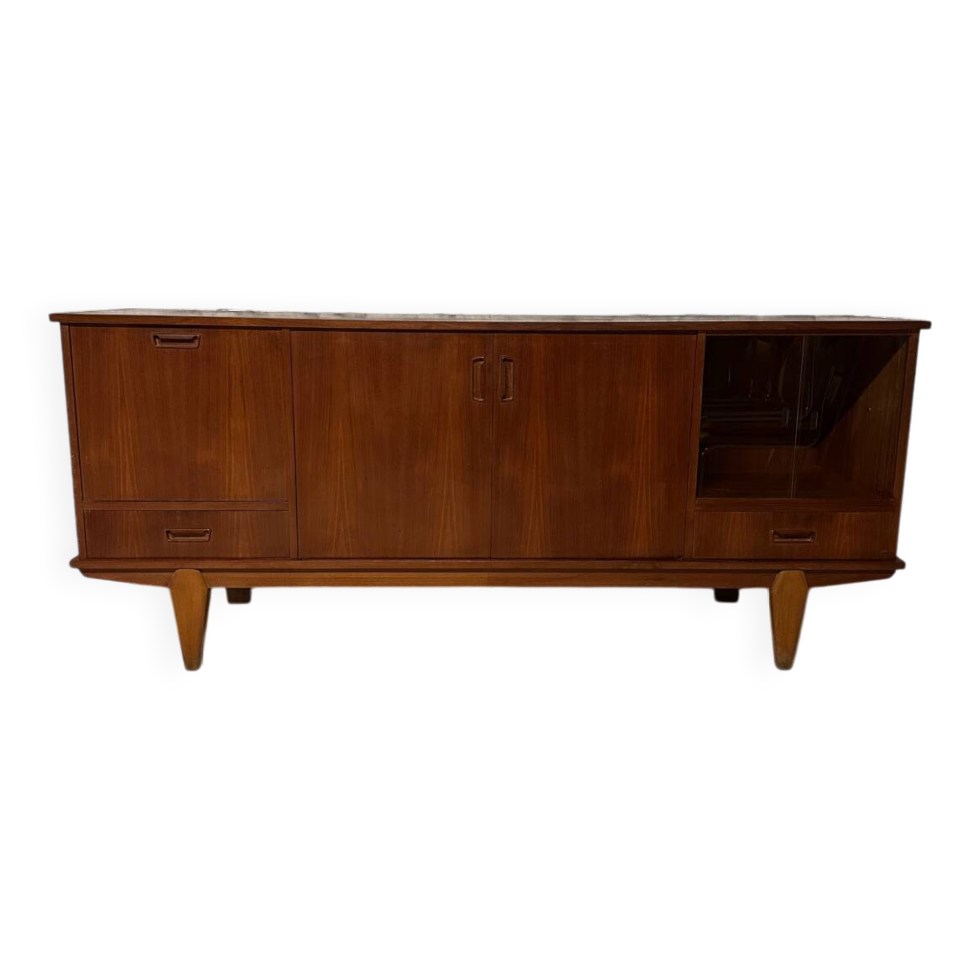 Vintage Scandinavian teak sideboard