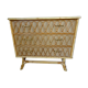 Rattan chest of drawers