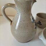 Handcrafted stoneware set — Grès du Marais France