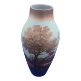 Glass paste vase