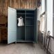Vintage grey-green wardrobe (renovated)