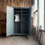 Vintage grey-green wardrobe (renovated)