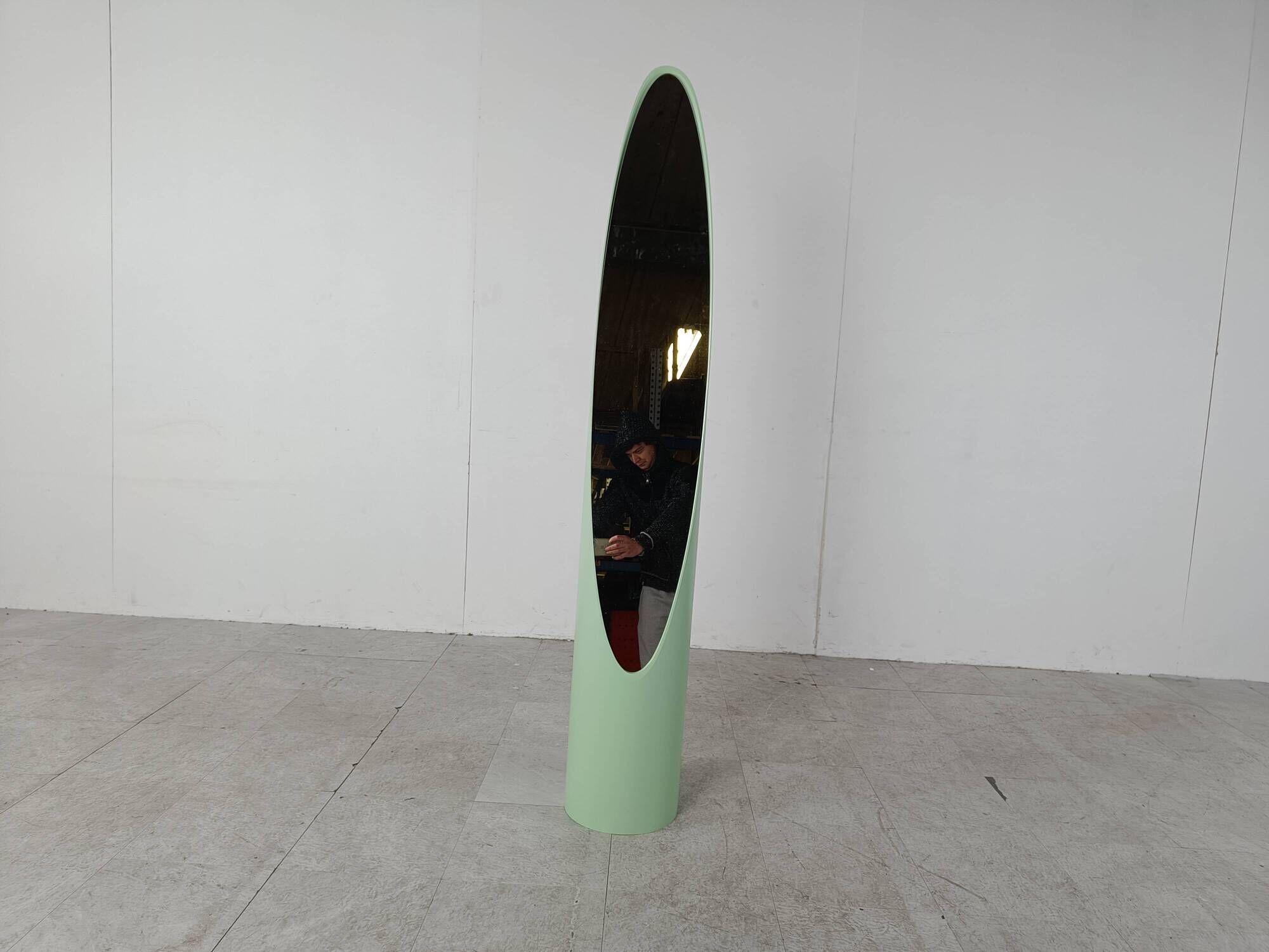 Unghia mirror by Rodolfo Bonetto, Italy 1970s
