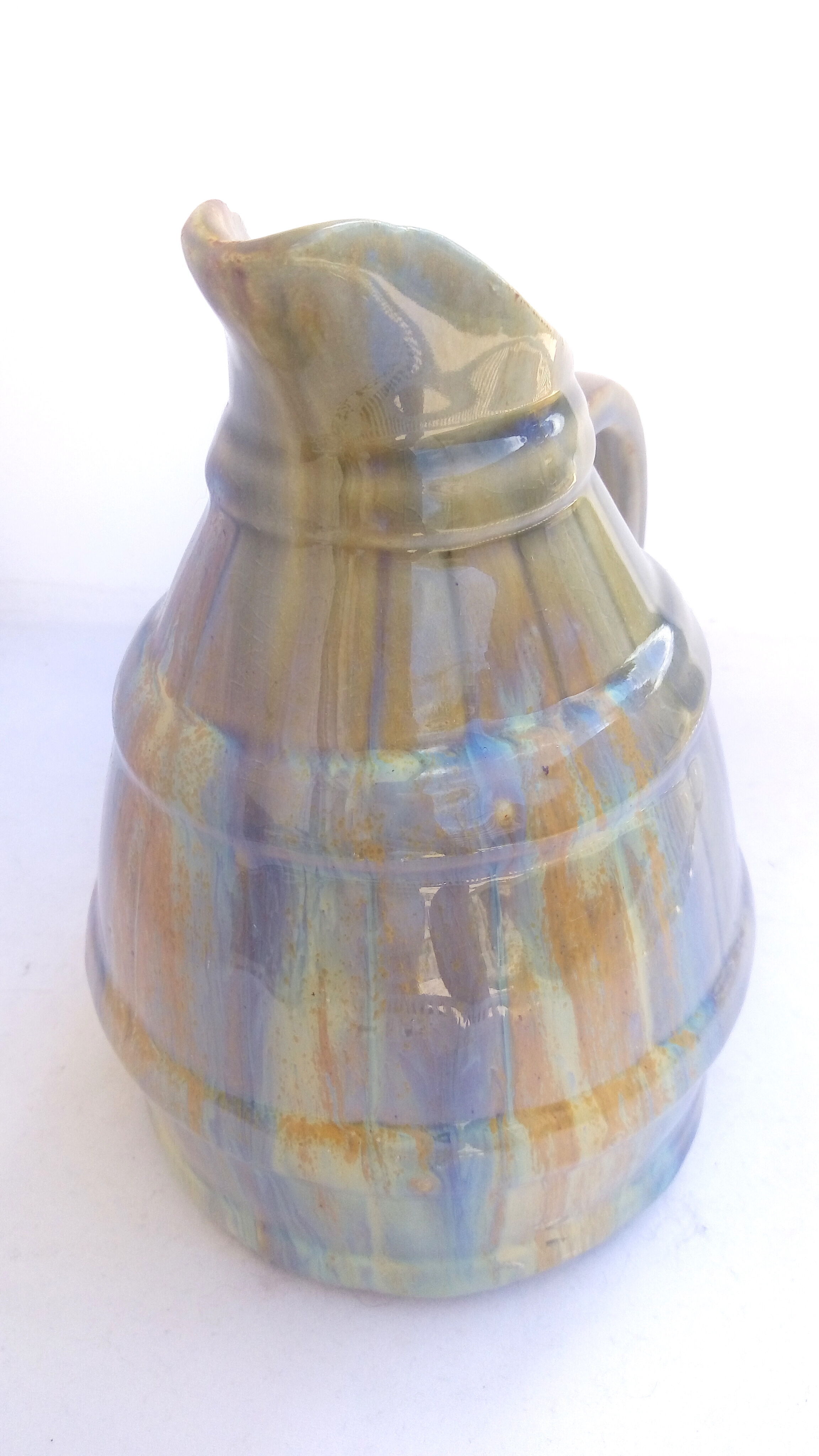 Pichet Digoin céramique pastel