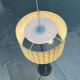 Mid-Century Modern Cocoon Floor Lamp by Friedel Wauer for Goldkant Leuchten, 1960s