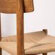 6 chaises J39 de Børge Mogensen en chêne, 1963