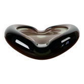 Mid-Century Danish Glass Ashtray by Per Lütken for Holmegaard, 1962