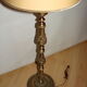 Lampadaire en laiton, années 50