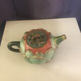 Cloisonnée tea in the shape of lotus flower