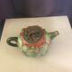 Cloisonnée tea in the shape of lotus flower