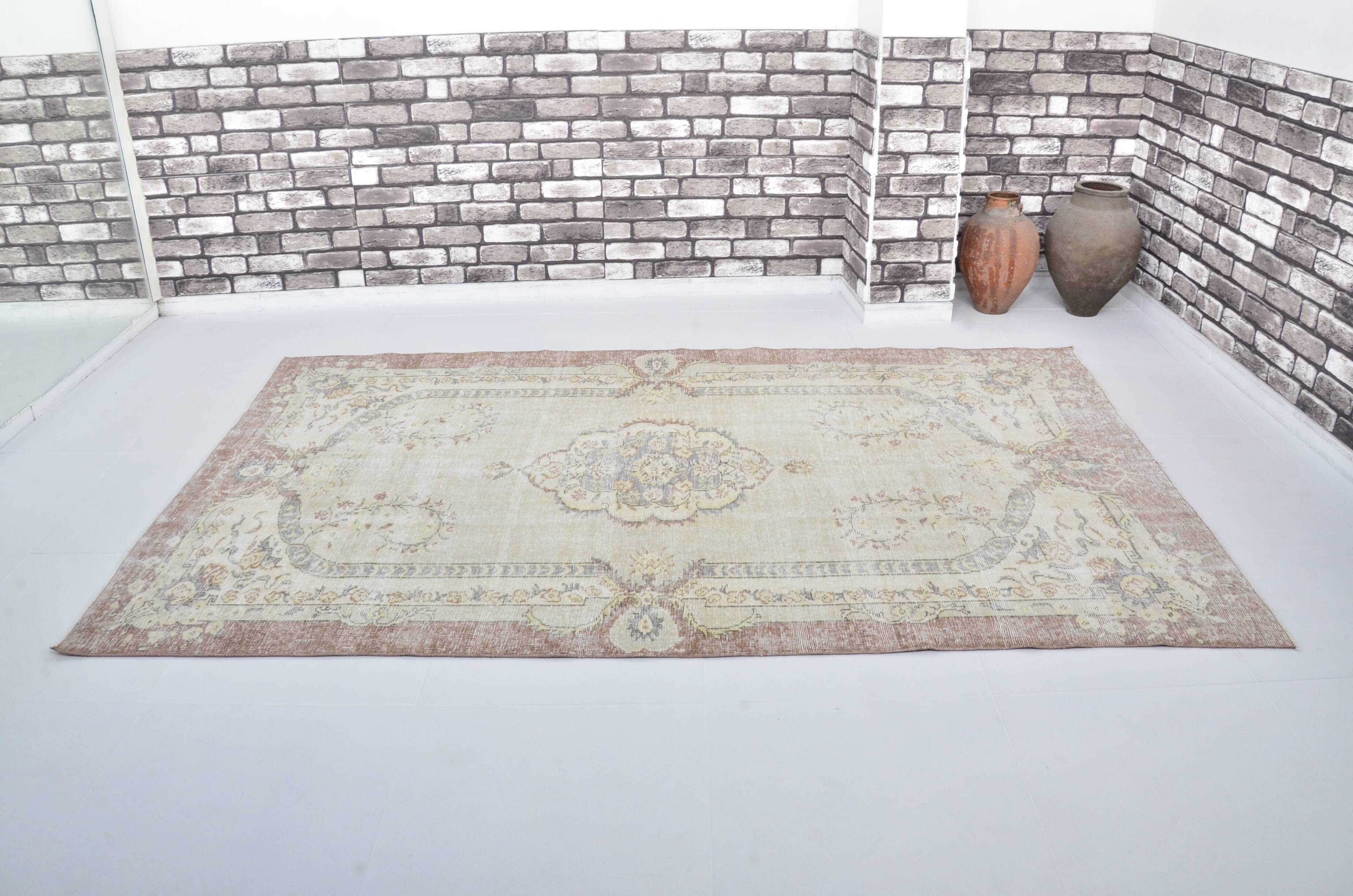 Oushak Handknotted Antique Floor Rug sku 3215