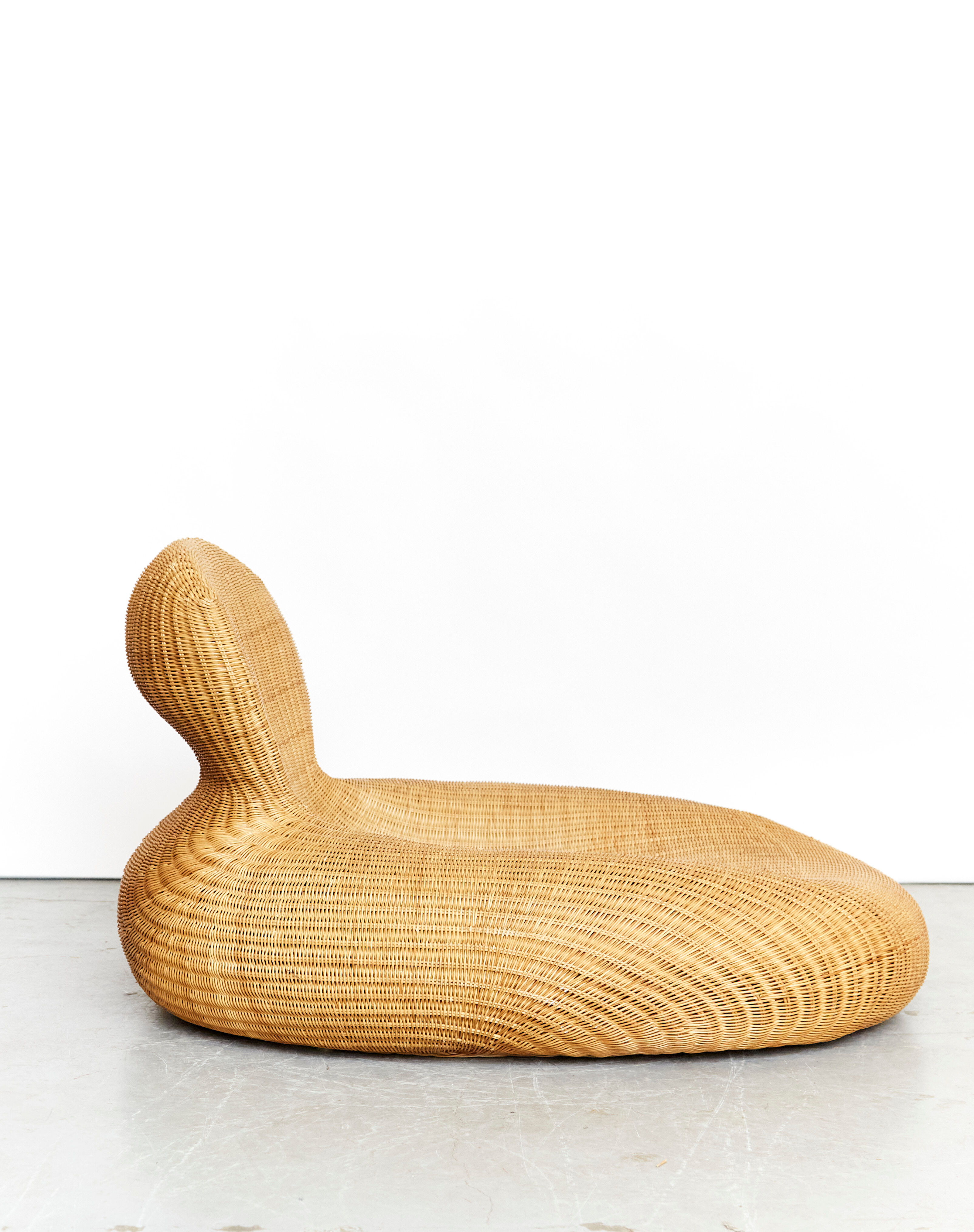 Fauteuil en rotin Storvig par Carl Öjerstam pour Ikea, années 2000