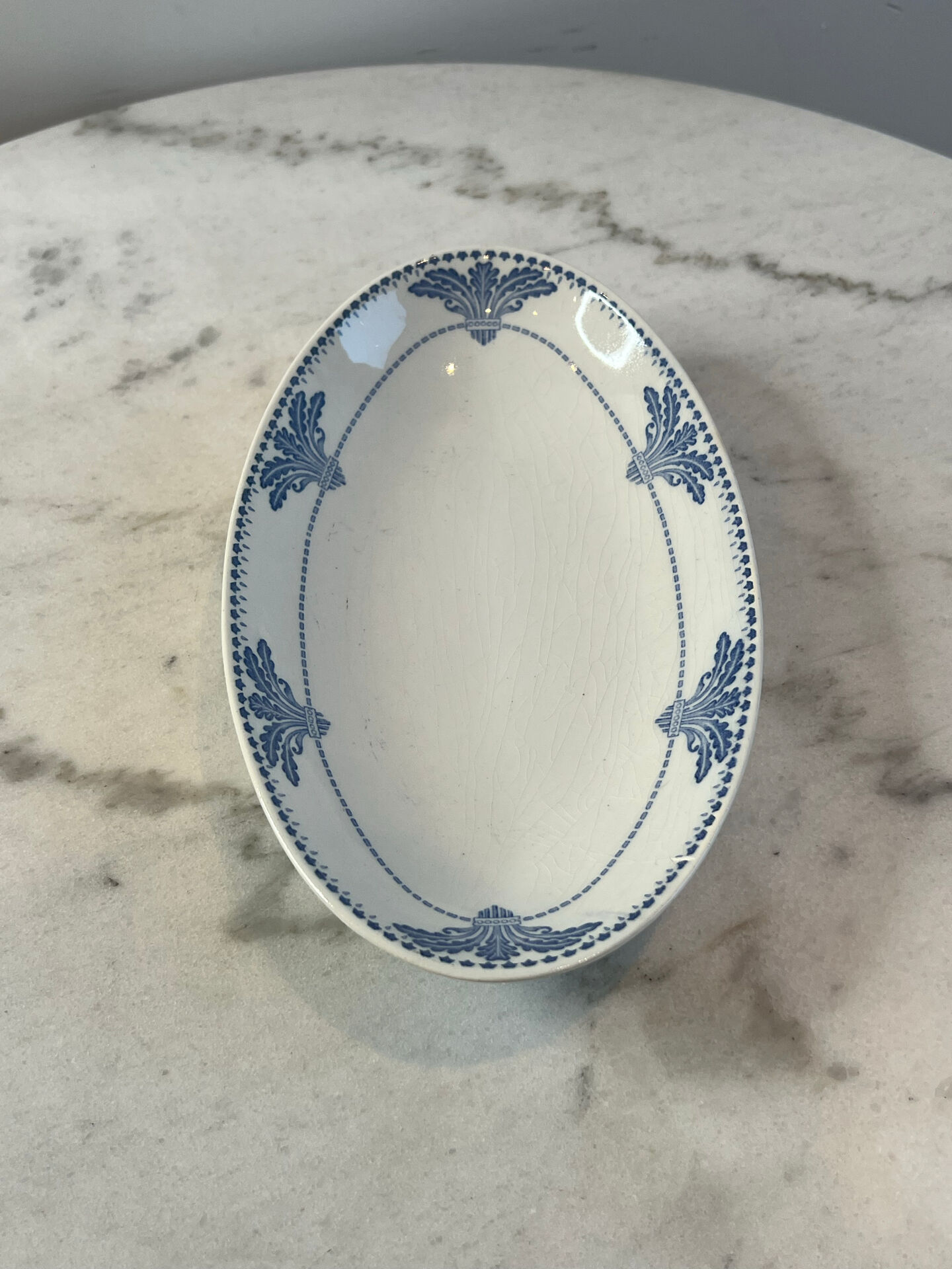 Ravier Creil et Montereau service Windsor 24cm