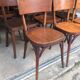 Set of 18 bistro chairs & Baumann