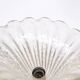 Lampe suspendue en verre de Murano vintage Barovier et Toso, années 1940.