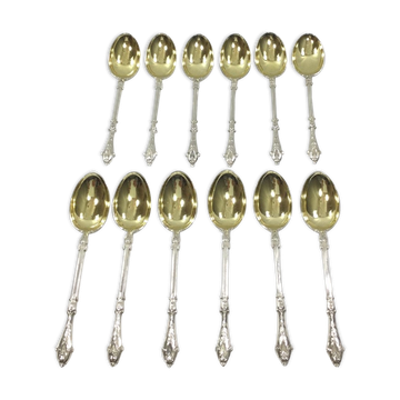 12 teaspoons art nouveau Christofle