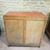 Old buffet two-door white mado