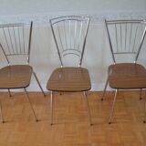 Set of 3 formica chairs