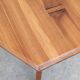 French Brutalist Pine Side Table, 1970s