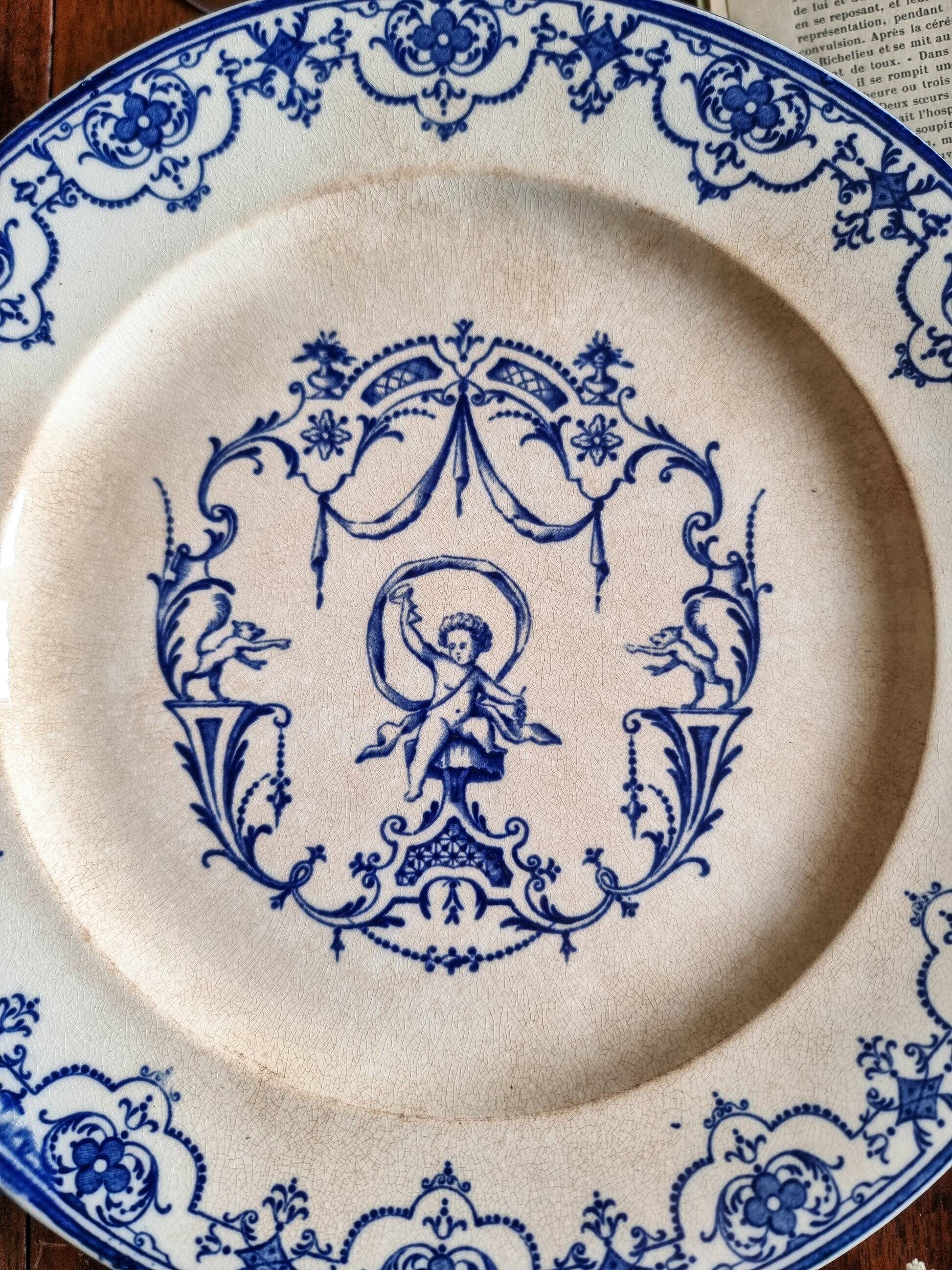 Raised Cake Plate - Jules Vieillard