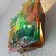 Brutalist Sculptural Broken Glass Wall Lamp by Cosack Leuchten.